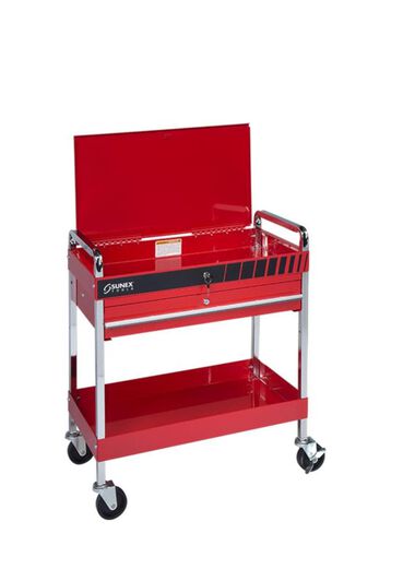Sunex Service Cart with Locking Top and Locking Drawer, large image number 0