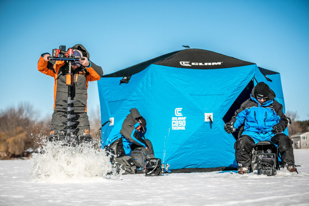 Clam escape ice thermal top