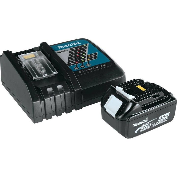 Makita Promotional 18 Volt LXT Lithium-Ion Battery and Charger Starter Pack