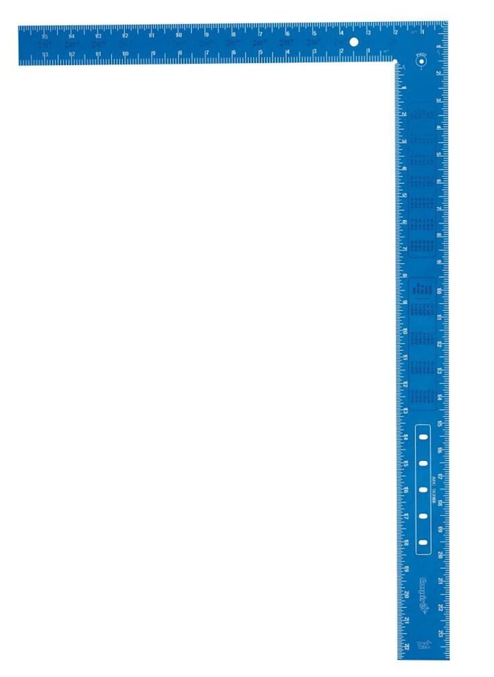 Empire Level 16 in. x 24 in. True Blue Laser Etched Framing Square, large image number 13