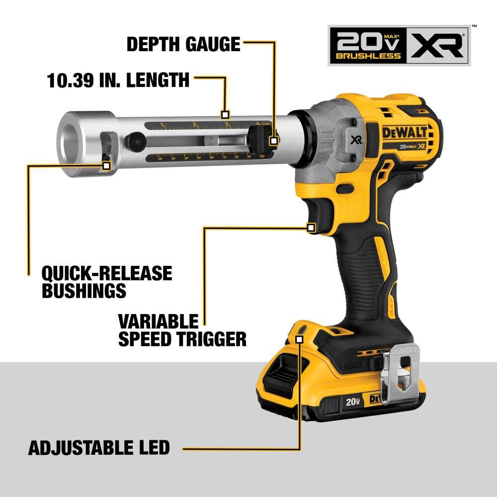 DEWALT 20V MAX XR Cordless Cable Stripper Kit, large image number 4