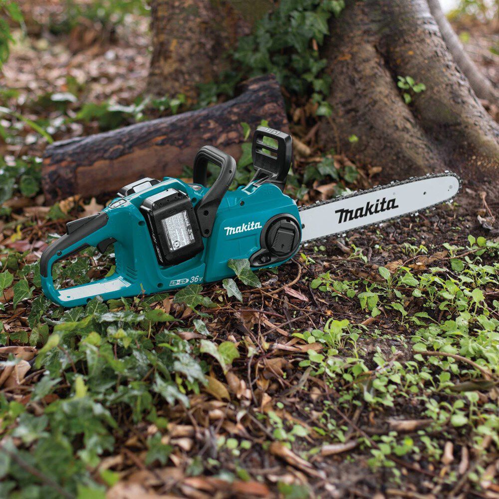 Makita 18V X2 (36V) LXT Chain Saw Kit 14in Cordless Brushless with 4 5.0Ah Batteries, large image number 17