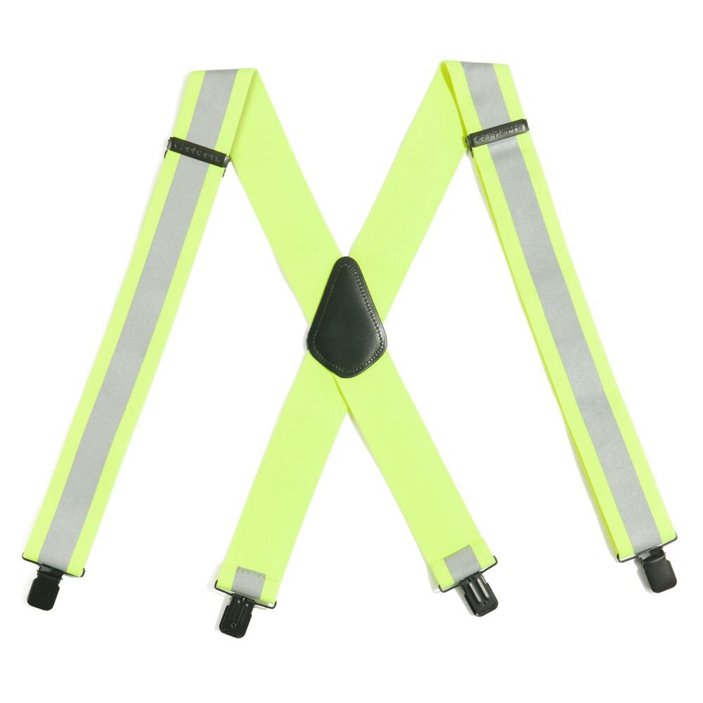 Carhartt Rugged Flex Reflective Suspender, One Size, Bright Lime – A000552430118