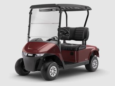 E-Z-GO RXV ADVB2 2+2 Electric Golf Cart Burgundy