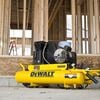 DEWALT 8 Gallon Portable 155 PSI Electric Twin Tank Wheelbarrow Air Compressor, small image number 5