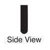 Kraft Tool Co 24 in Round Edge Neoprene Squeegee Refill Blade For Sealcoat, small image number 2