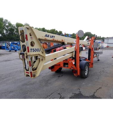 JLG Tow-Pro T500J 50 ft Electric Towable Boom Lift - Used 2016, large image number 3