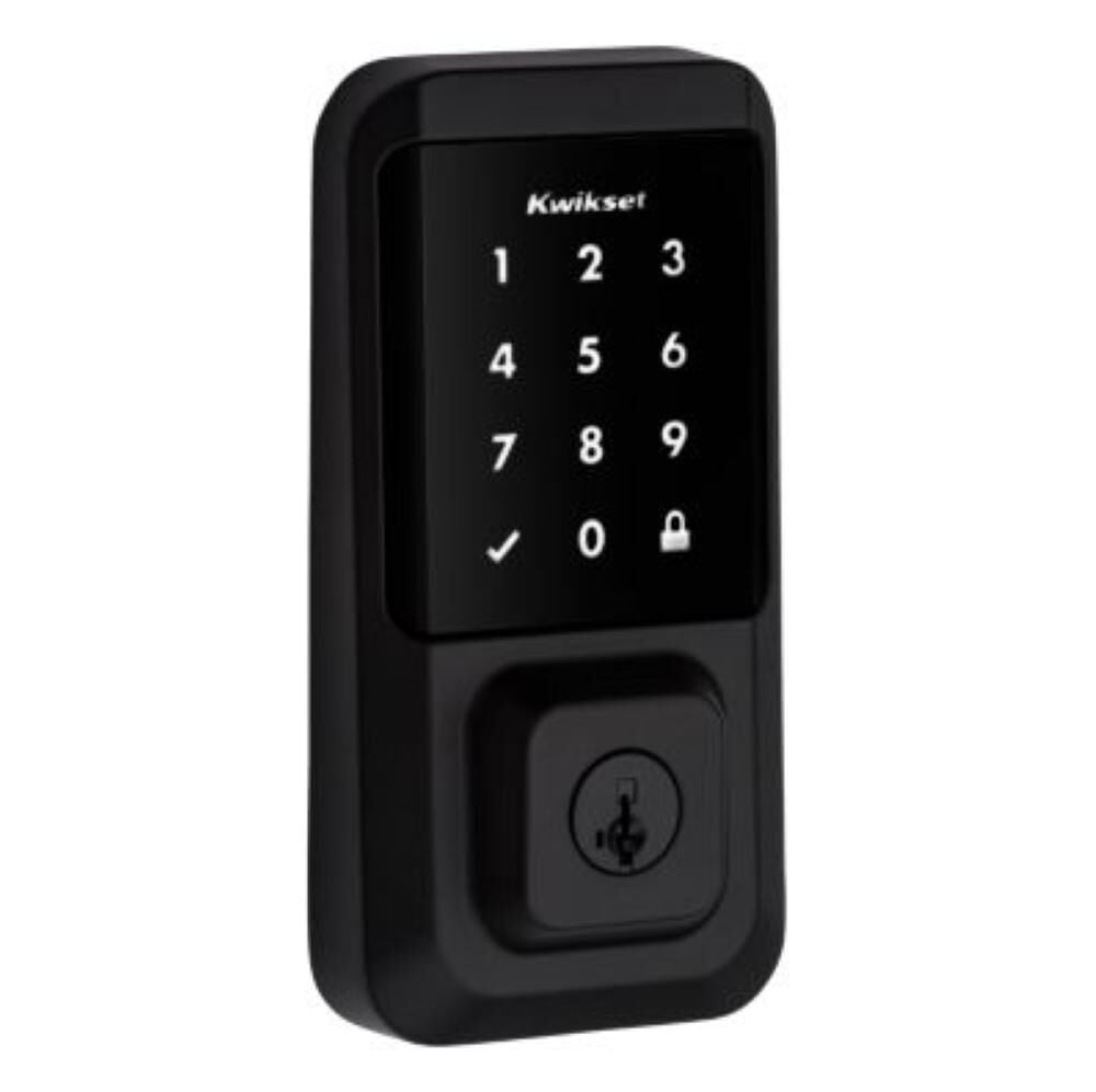 Kwikset Halo Smart Lock Wi Fi Smart Lock Touchscreen Black – 939 WIFI TSCR 514