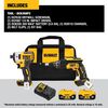 DEWALT 20V MAX XR Drywall Screwgun & Impact Driver Combo Kit, small image number 3