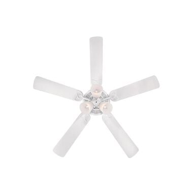 Westinghouse 52in Vintage White LED Indoor Ceiling Fan, large image number 1