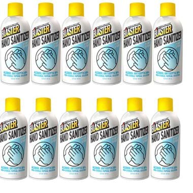 Blaster Liquid Hand Sanitizer Pump Spray 8.5oz 12pk