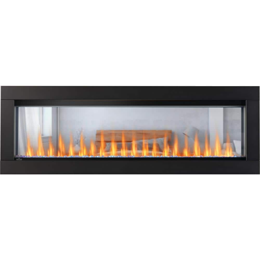 Napoleon Deep Trim Kit for CLEARion Elite 60 Inch Electric Fireplace Black Steel, large image number 2