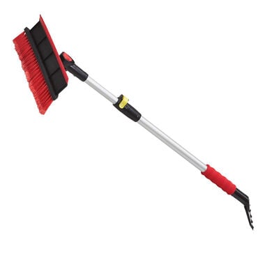 Yo-Ho Telescopic Vehicle Snow Brush/Squeegee with Lighted Scraper