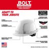 Milwaukee Orange Front Brim Vented Hard Hat with 4pt Ratcheting Suspension Type 1 Class C, small image number 3