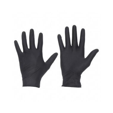 Microflex X-Large Black Disposable Nitrile Exam Gloves 100 Pairs
