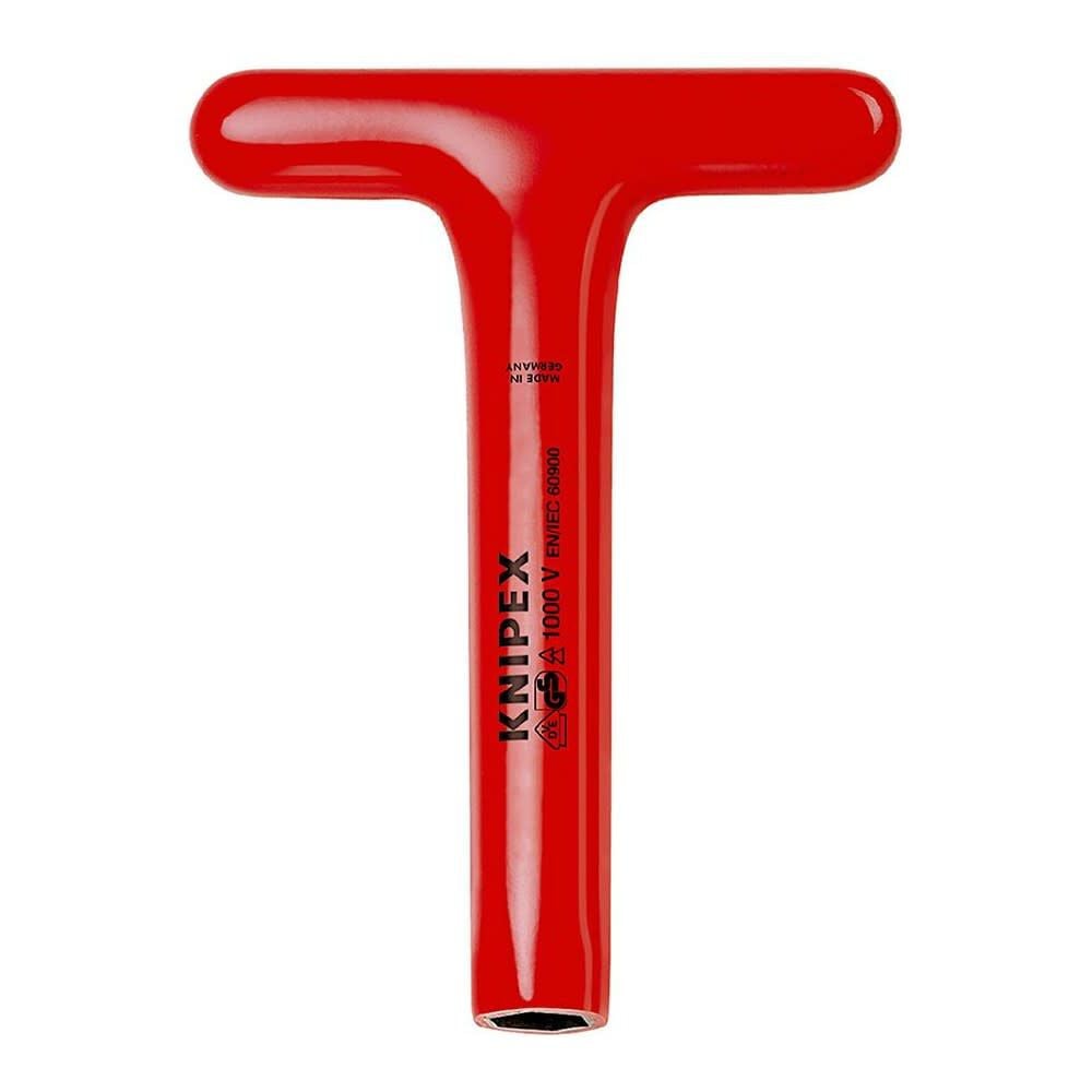Knipex 12 дюймов длиной 19 мм Специальный инструмент с Т-образным торцевым ключом с изоляцией 1000 В 12690₽