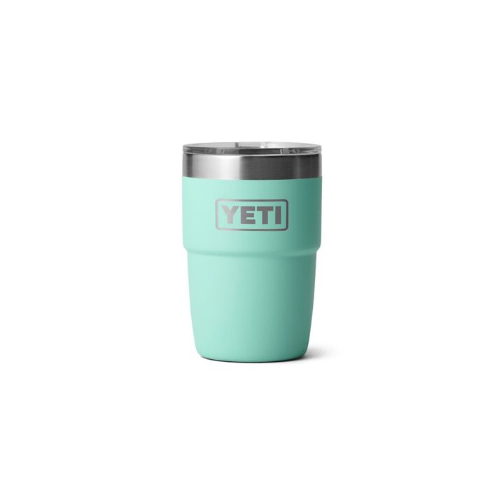 YETI Rambler 8 Oz Ceramic Lining Stackable Cup with MagSlider Lid Seafoam