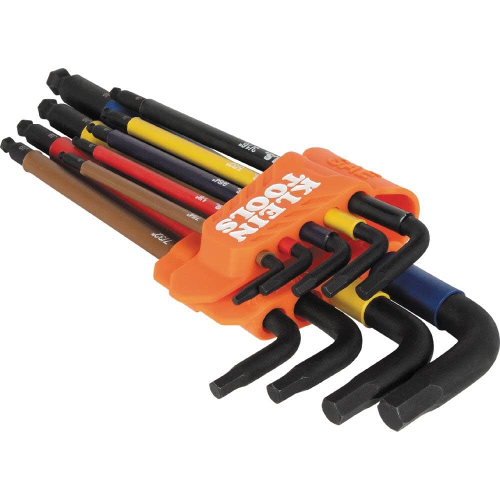 Klein Tools Color-Coded SAE Hex Key Set 9pc, large image number 3