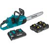 Makita 18V X2 (36V) LXT Lithium-Ion Brushless Cordless 16in Chain Saw Kit with 4 Batteries (5.0Ah), small