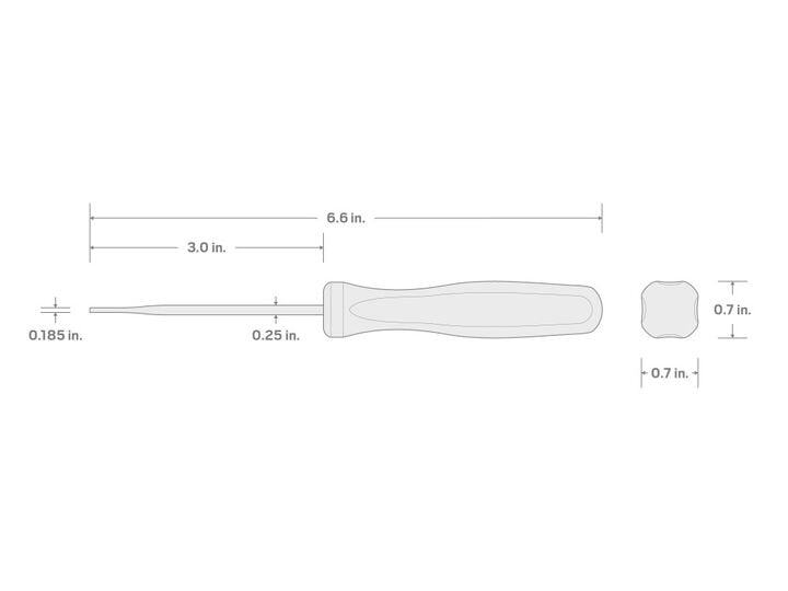 Tekton 3/16 Inch Tip Probe 1/4 x 3 Inch Shank, large image number 5