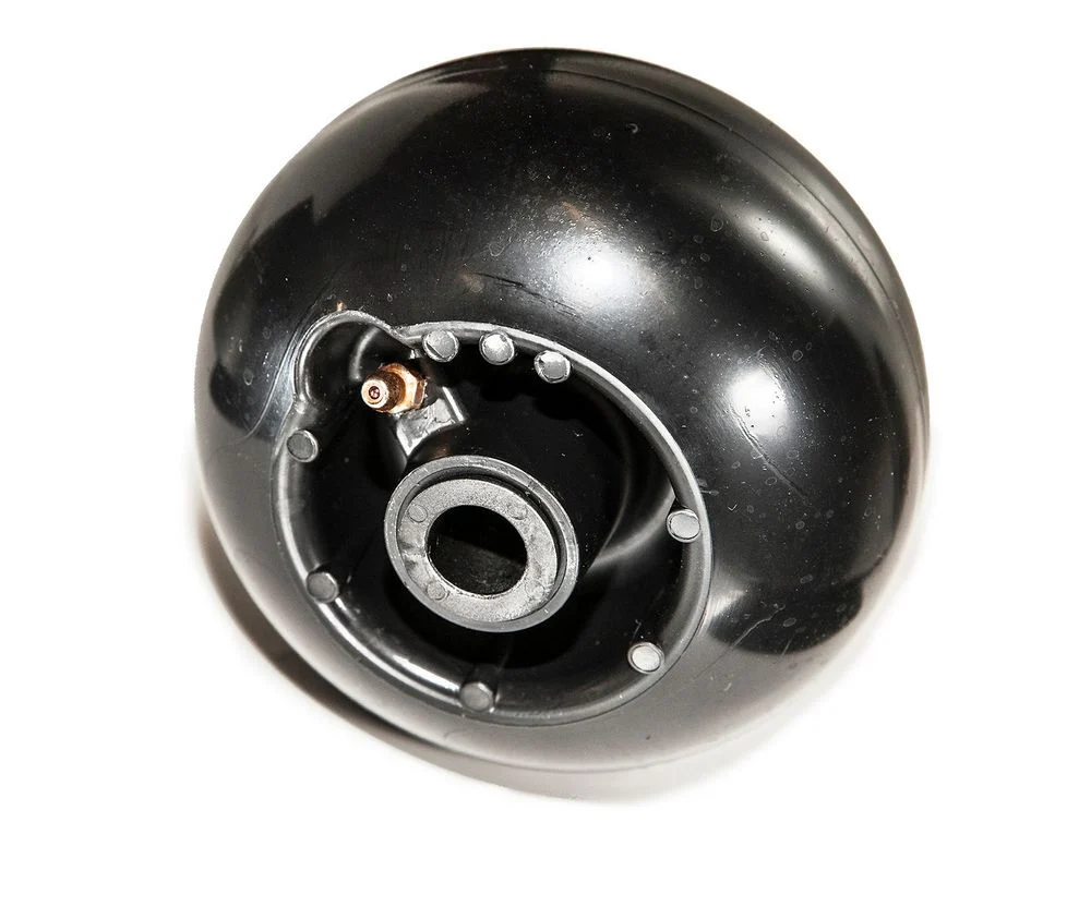 Kubota Parts Greaseable Anti-Scalp Roller for Mower Deck, large image number 1