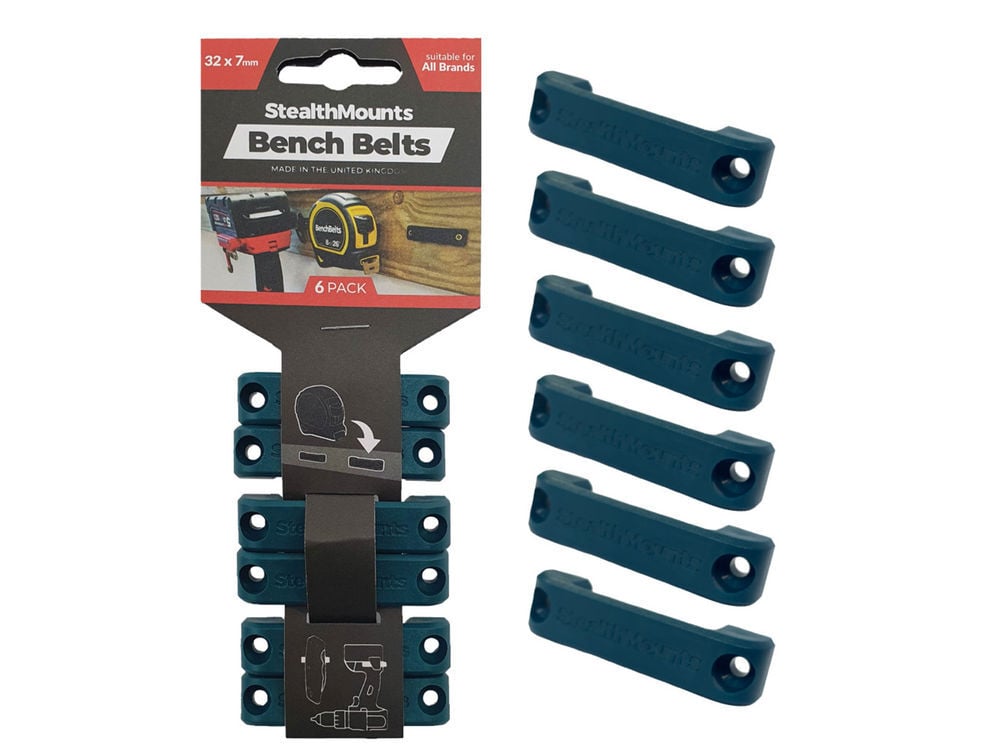 Stealthmounts Bench Belt 6pk Blue, large image number 1