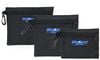 BluBird Work Gear Small, Medium, and Large Black Poly Zippered Bags, small image number 1