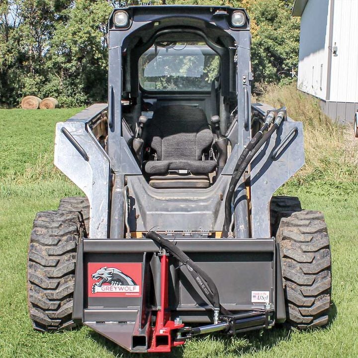 GreyWolf Attachments Tree Puller Skid Steer Attachment, large image number 9