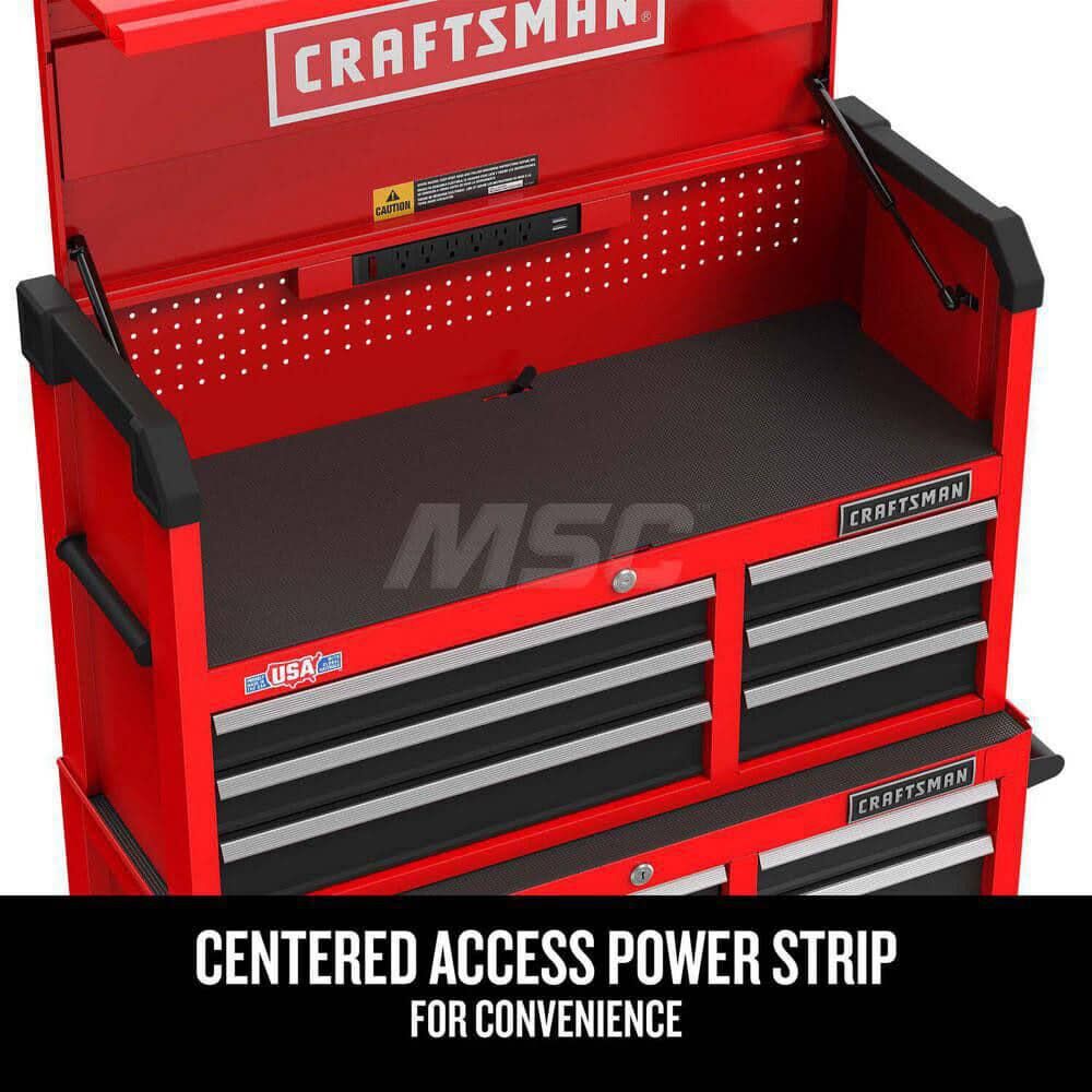 CRAFTSMAN S2000 41 Inch 10-Drawer Rolling Tool Cabinet, large image number 6