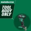 Metabo HPT 18V MultiVolt Impact Driver Triple Hammer Bolt (Bare Tool) & 2pk Magnetic Driver Bits No. 2 Square Bundle, small image number 5