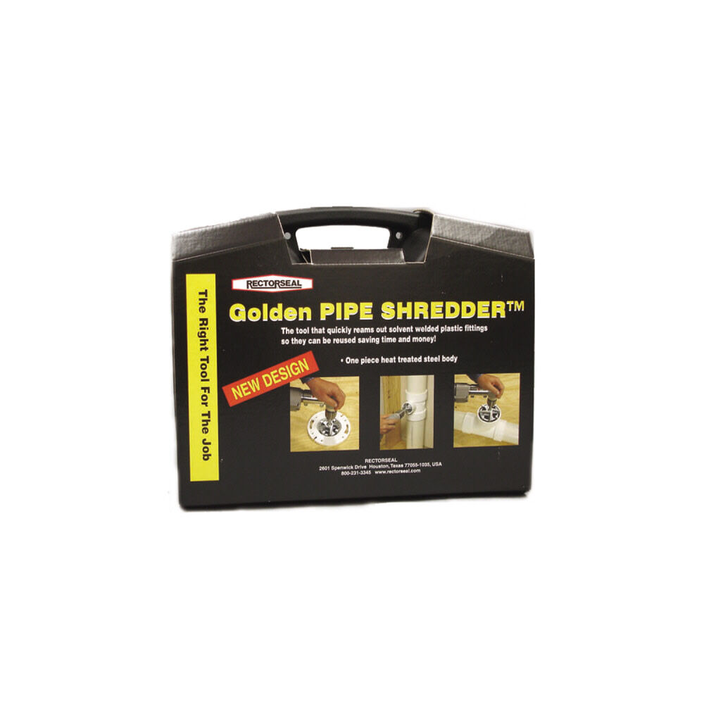 Rectorseal Golden Pipe Shredder Kit 98050 Acme Tools