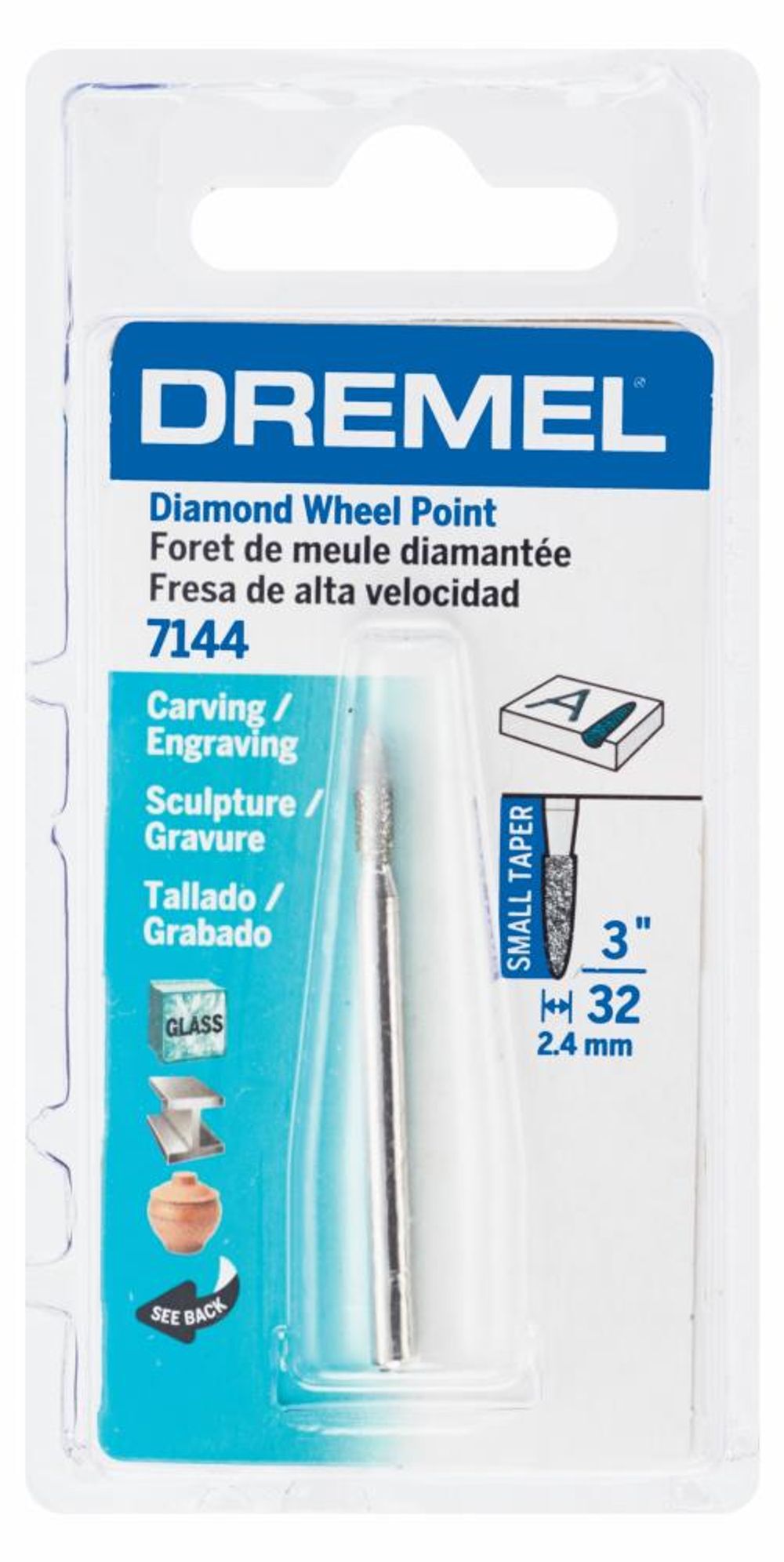 Dremel 3/32 In. Diamond Taper Point, large image number 5