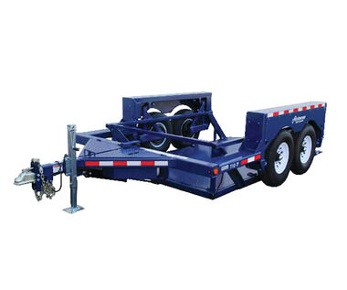 Air-Tow Trailers 12' Drop Deck Flatbed Trailer 75in Deck Width - 10000# Capacity, large image number 1