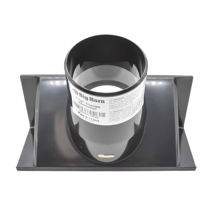 Big Horn 2-1/2 Inch Triangle Connector Dust Port, large image number 0