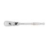 GEARWRENCH 1/4in Drive 90-Tooth Locking Flex Head Teardrop Ratchet 7in, small image number 1