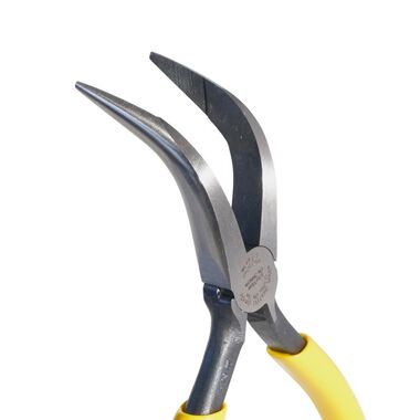 Klein Tools Curved Long-Nose Pliers, large image number 4