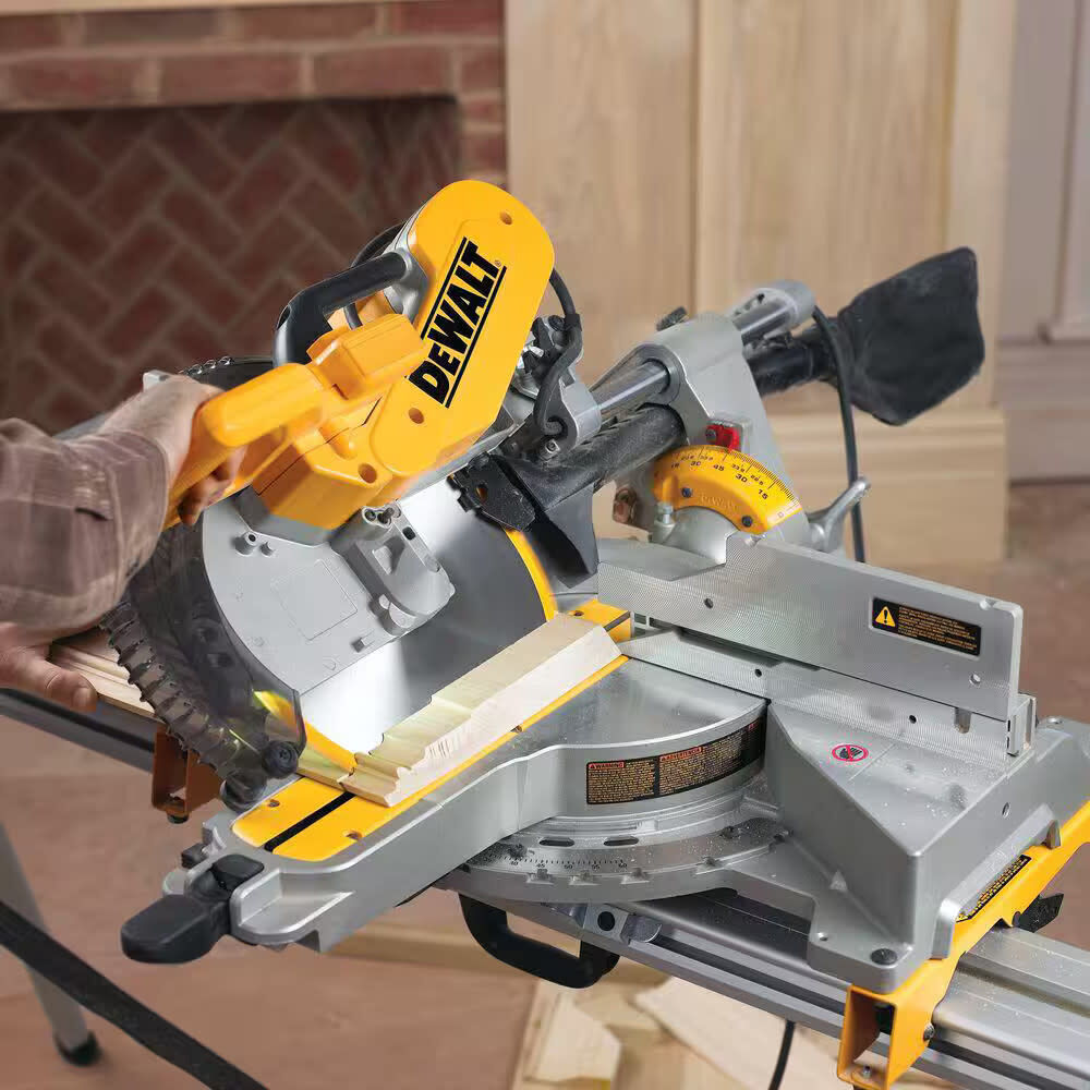 DEWALT Miter Saw Silver Stand & 12 Inch Double-Bevel Miter Saw Bundle, large image number 21