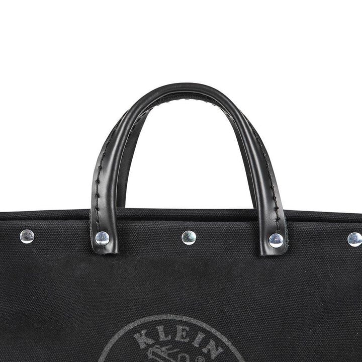 Klein Tools Deluxe Black Canvas Tool Bag 18-Inch, large image number 9