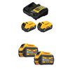 DEWALT 20/60V MAX Battery & 20V MAX Lithium-Ion Starter Kit Bundle, small image number 1