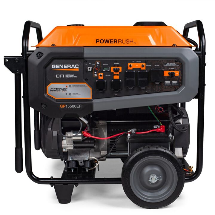 Generac GP Series 19,300 Watt Gas Powered 49-State Portable Generator with COsense Technology, large image number 1