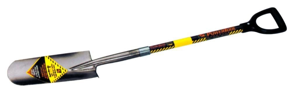 Structron Drain Spade Yellow Fiberglass Handle D-Grip, large image number 1