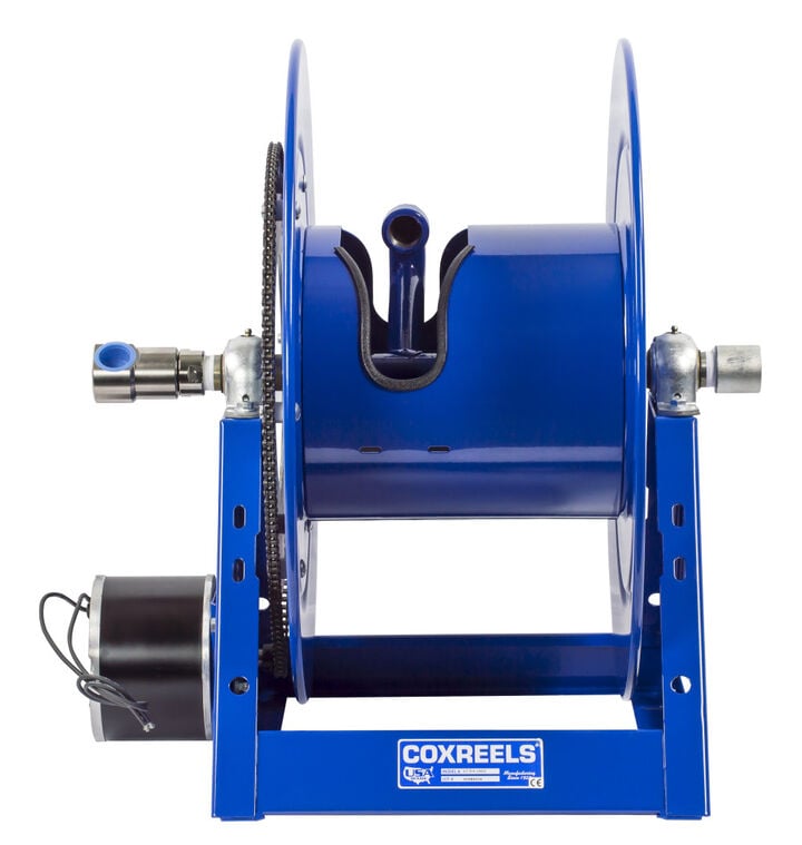 Coxreels 12V DC 1/3HP Motorized Hose Reel 1in x 200' 3000PSI No Hose, large image number 2