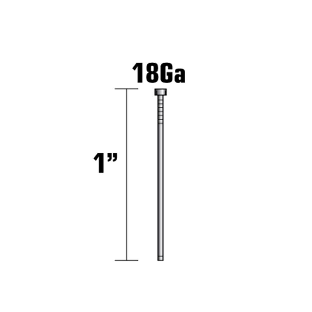 Metabo HPT 1in 18 Gauge Brad Finish Nails 1000qty, large image number 3