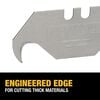 DEWALT 2-1/2 Inch Bi-Metal Utility Knife Blade, 50 Pieces, small image number 2