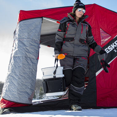 Eskimo Eskape 2800 Ice Fishing Shelter with Two Side Doors 38500