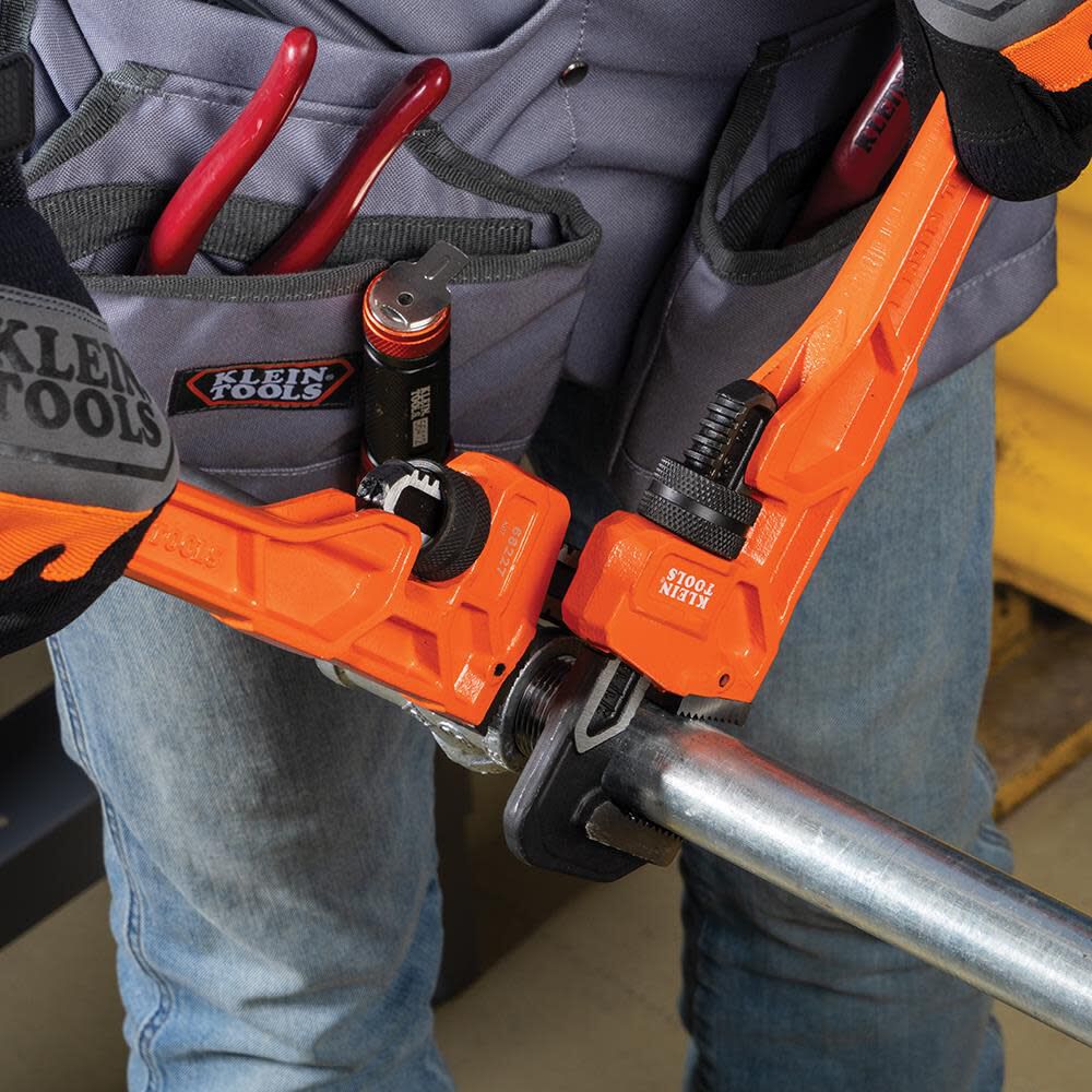 Klein Tools Cast Iron Pipe Wrench, 14-Inch, large image number 7