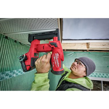 Milwaukee M18 FUEL 18 Gauge 1/4 in. Narrow Crown Stapler (Bare Tool), large image number 9