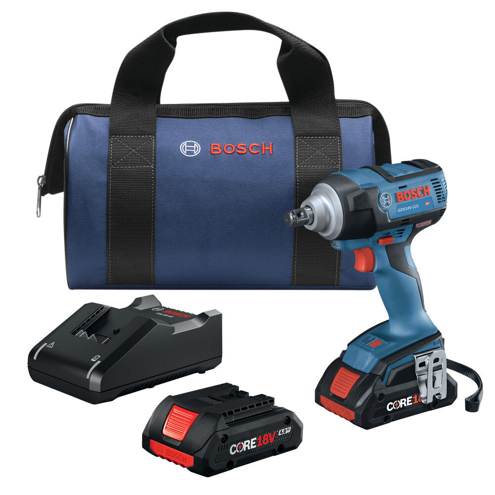 Bosch 18V EC 1/2in Impact Wrench Kit, large image number 1
