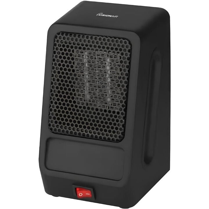 VisionAir 7 In. 400W 1365 Btu 65 Sq-Ft. Personal Ceramic Heater