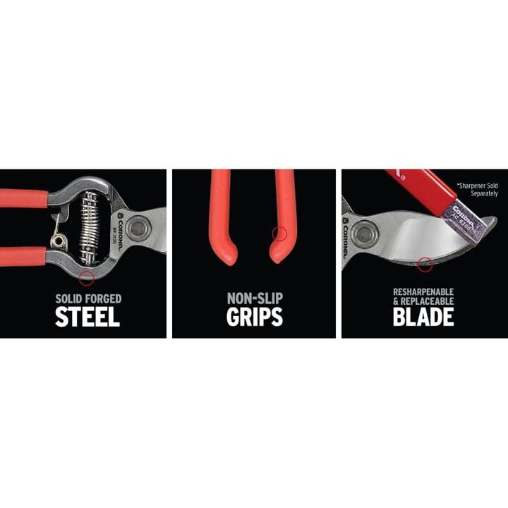 Corona Bypass Pruner 1in ClassicCUT Left/Right MaxForged Steel, large image number 4